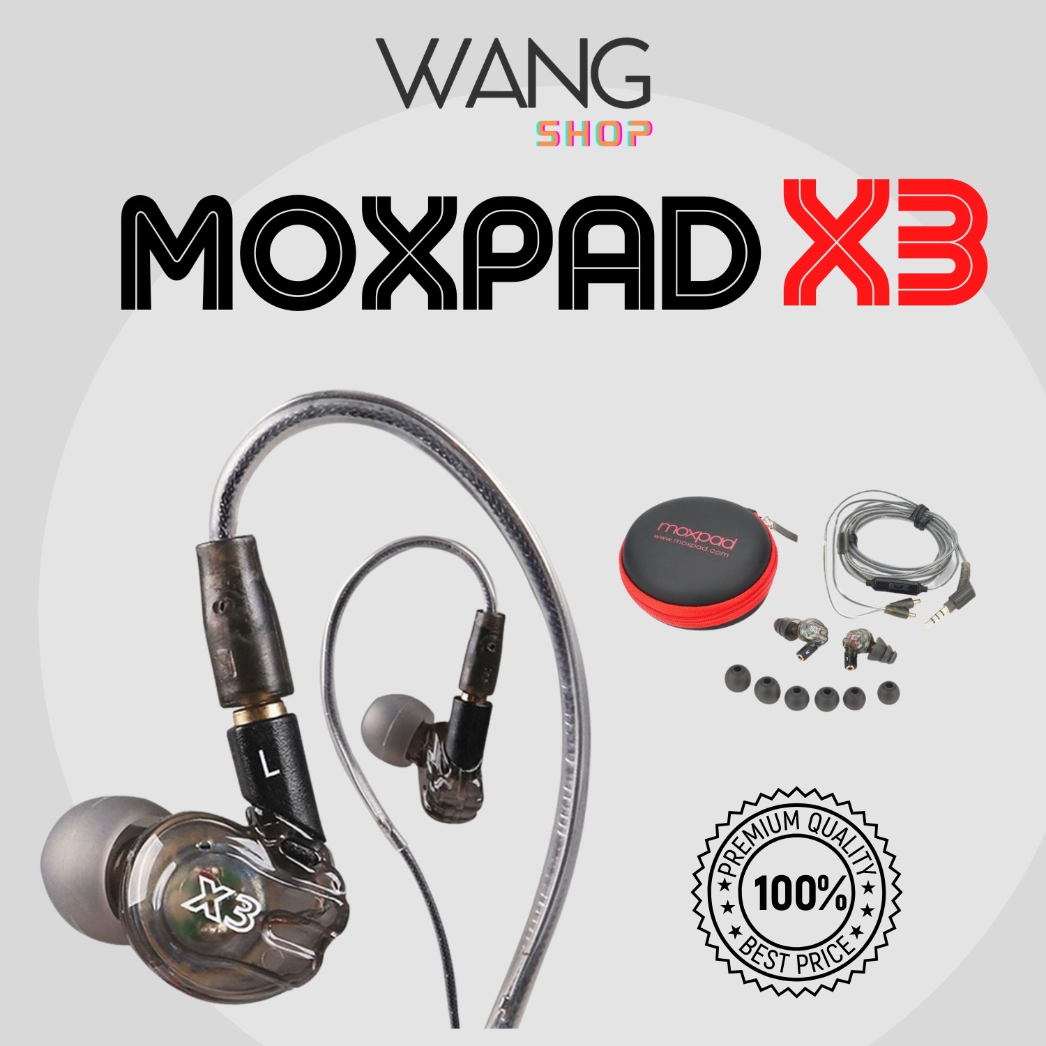 Tai nghe MOXPAD X3 chính hãng - Tai nghe Độ MIXI | MIXI Streamer Gaming