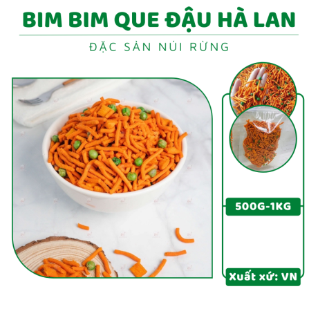 1kg bim bim que đậu hà lan