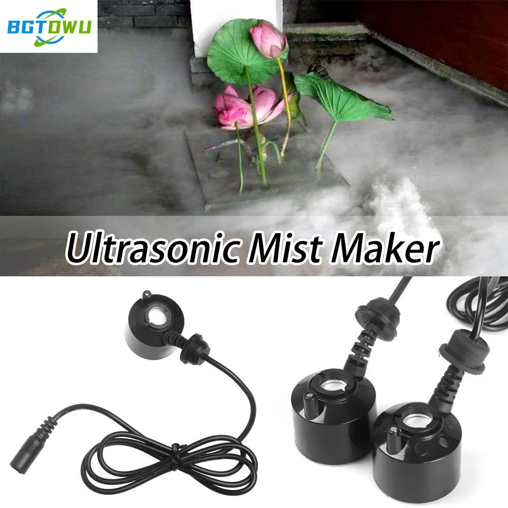 Bgtdwu đài phun nước bể cá mini 24v dụng cụ phun tạo độ ẩm siêu âm cho ao hồ máy tạo sương thiết bị phun sương không khí