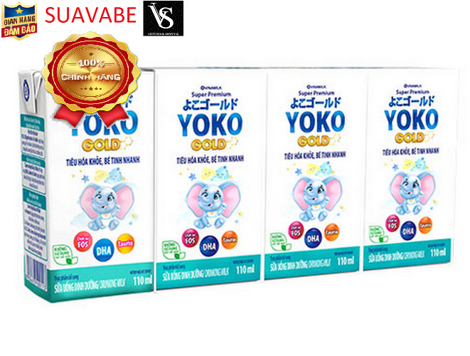 Một thùng SỮA BỘT PHA SẴN YOKO - LỐC 4 HỘP X 110ML