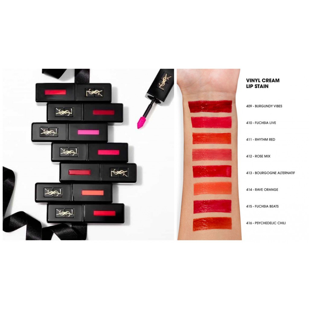 Màu Son Son Ysl Vinyl Cream Lip Stain Son YSL Vinyl Cream Lip