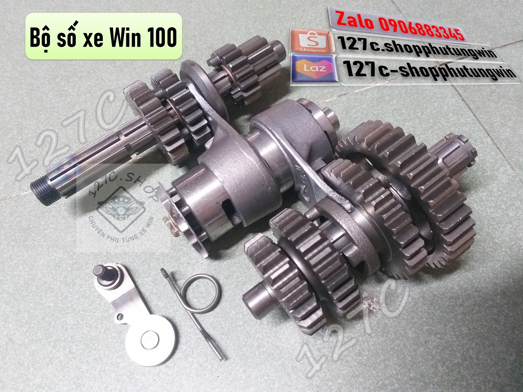 Bộ số xe win 100
