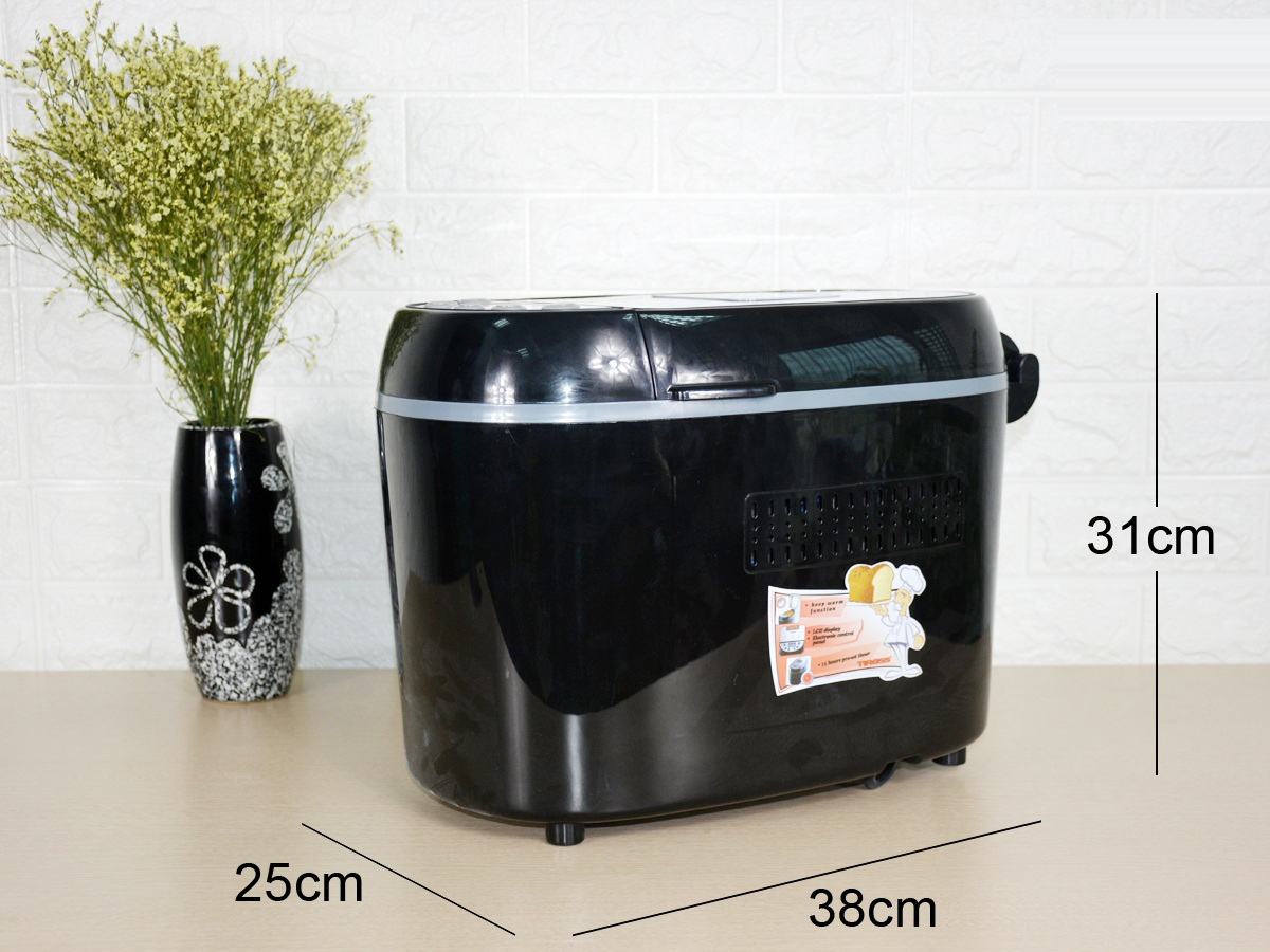 Máy Làm Bánh Mì Tiross 12 Chức Năng TS822 - Hàng Chính Hãng