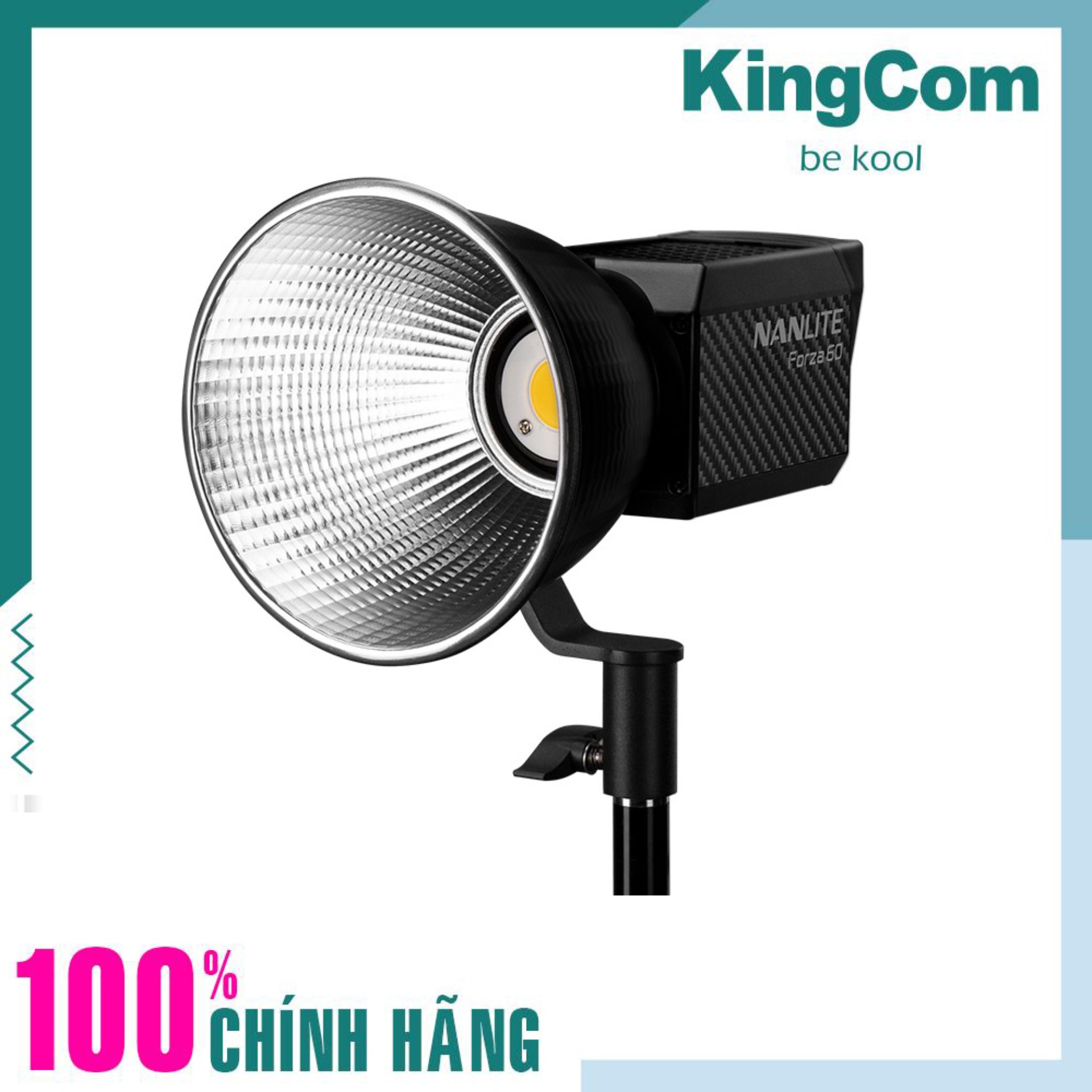 Đèn led studio dùng cho nhiếp ảnh chuyên nghiệp forza 60 series spot light - fn101