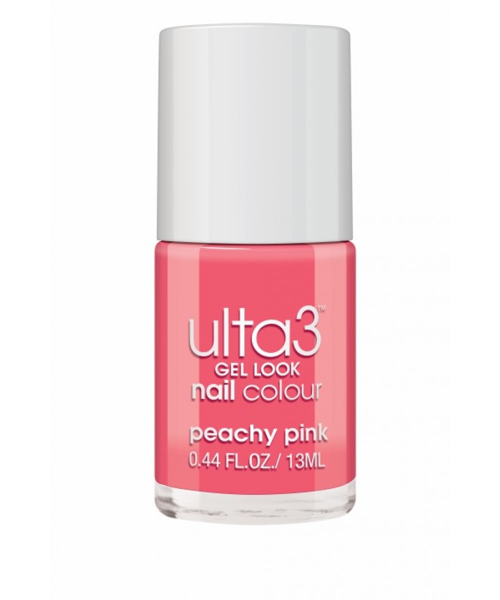 Sơn móng tay ulta3 gel look nail colour 2 màu peachy pink bright & right