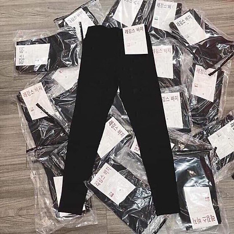 Quần legging cạp cao xuất hàn chất dày dặn