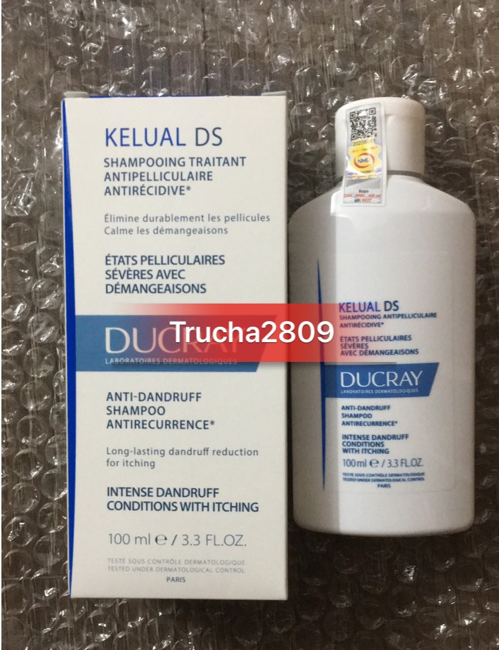 Dầu gội làm sạch gàu dai dẳng Ducray Kelual DS