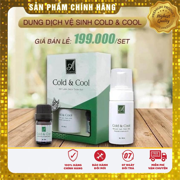Dung dịch vệ sinh cold and cool A cosmetics Phương Anh