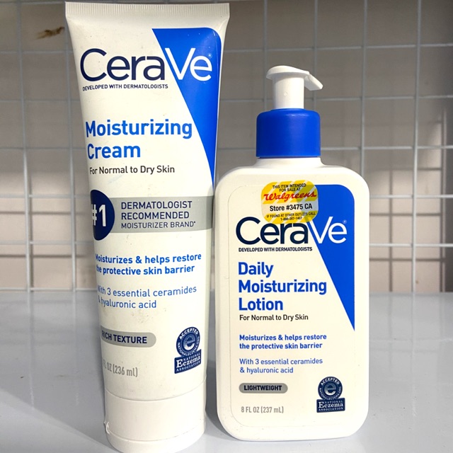 Kem Dưỡng Ẩm Dành Cho Da Khô Cerave Moisturizing Cream 237Ml/355Ml