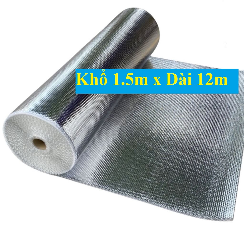Xốp cách nhiệt túi khí chống nóng 2 mặt bạc