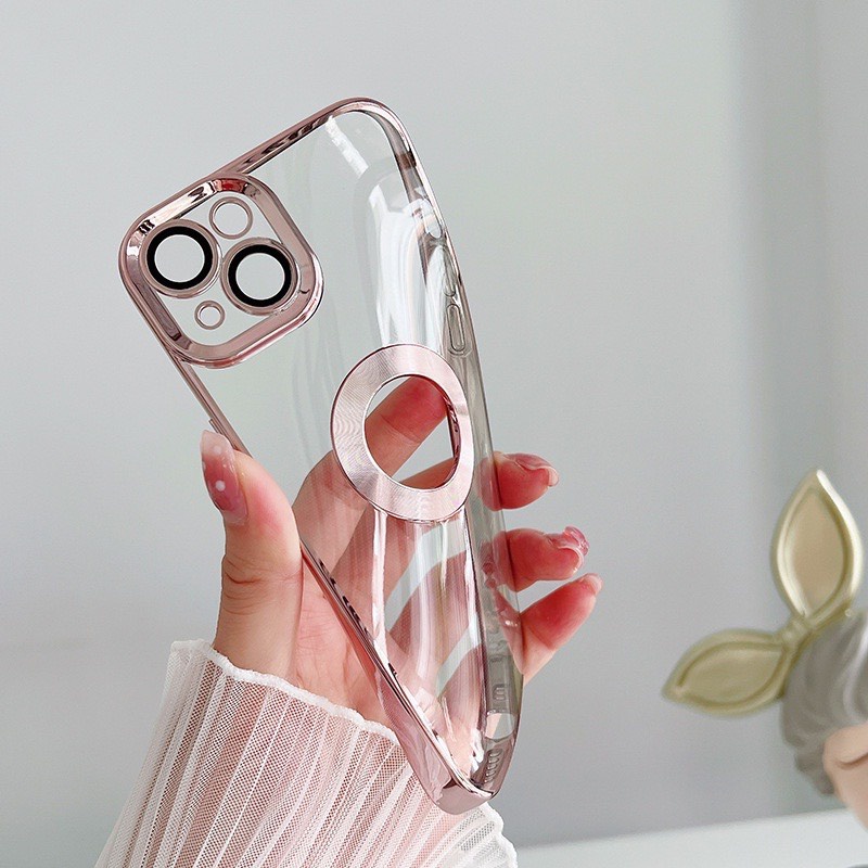 Ốp Lưng Iphone Hở táo Mạ Điện 6D Viền Xi Vuông Khung Bảo Vệ Camera 7plus 8plus/ X /XsMax /11 /12 /13 /14 pro plus promax