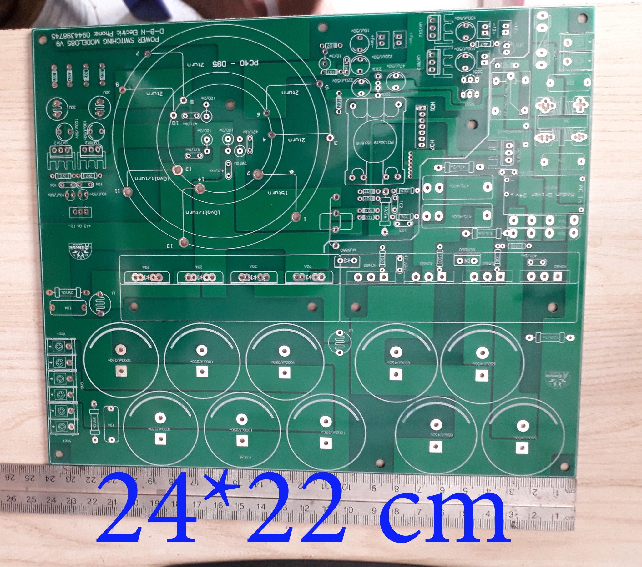 PCB NGUỒN XUNG V9 4000W
