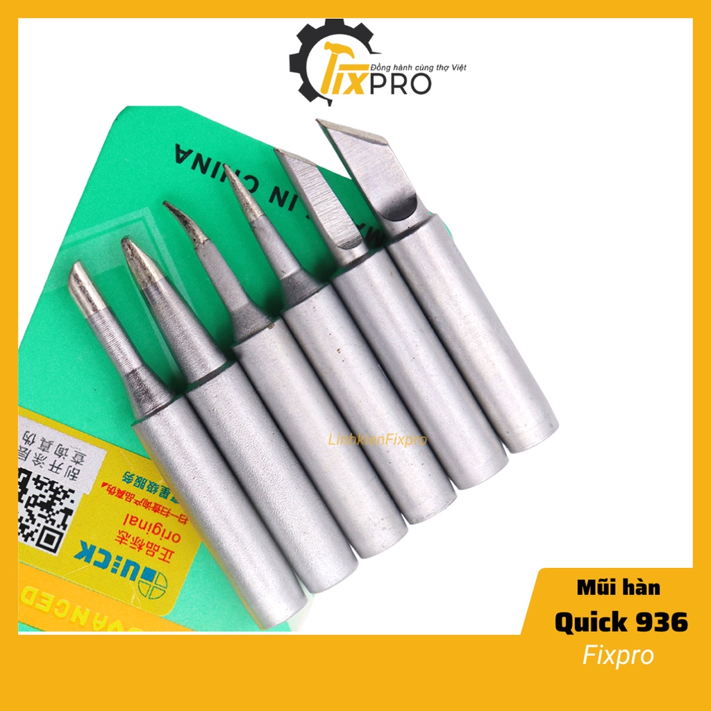 Mũi hàn Quick 900M cho trạm hàn 936, 937 gia nhiệt nhanh
