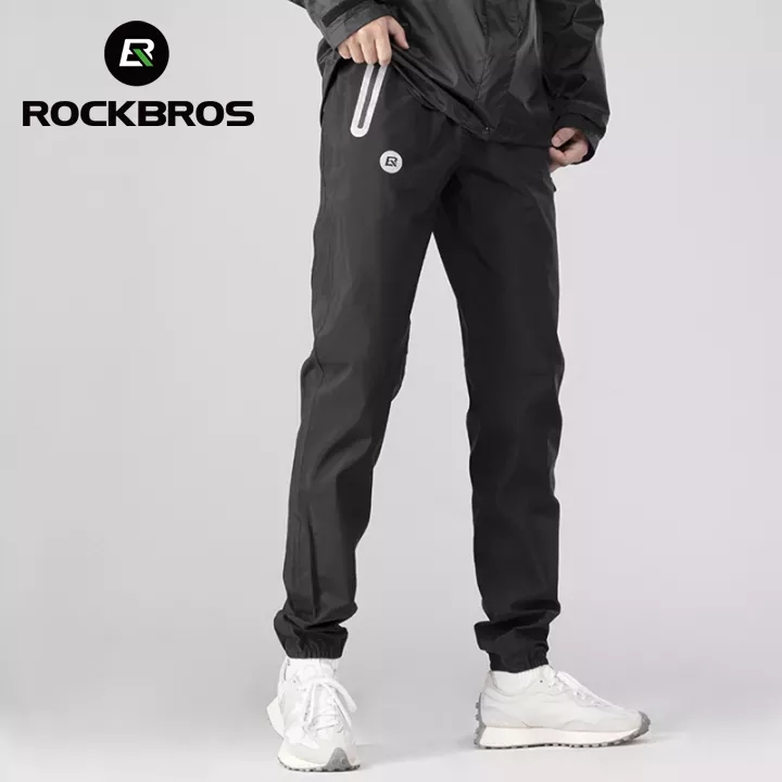 ROCKBROS Motorcycle Rain Pants Windbreaker Waterproof Men Breathable Trousers Motorbike Pants Reflective Elastic Sport Clothings Giá 604,000 Đồng*Miễn phí vận chuyển
