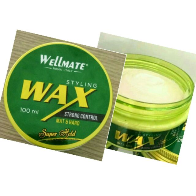Wax tạo kiểu tóc nam wellmate 100ml - chính hãng