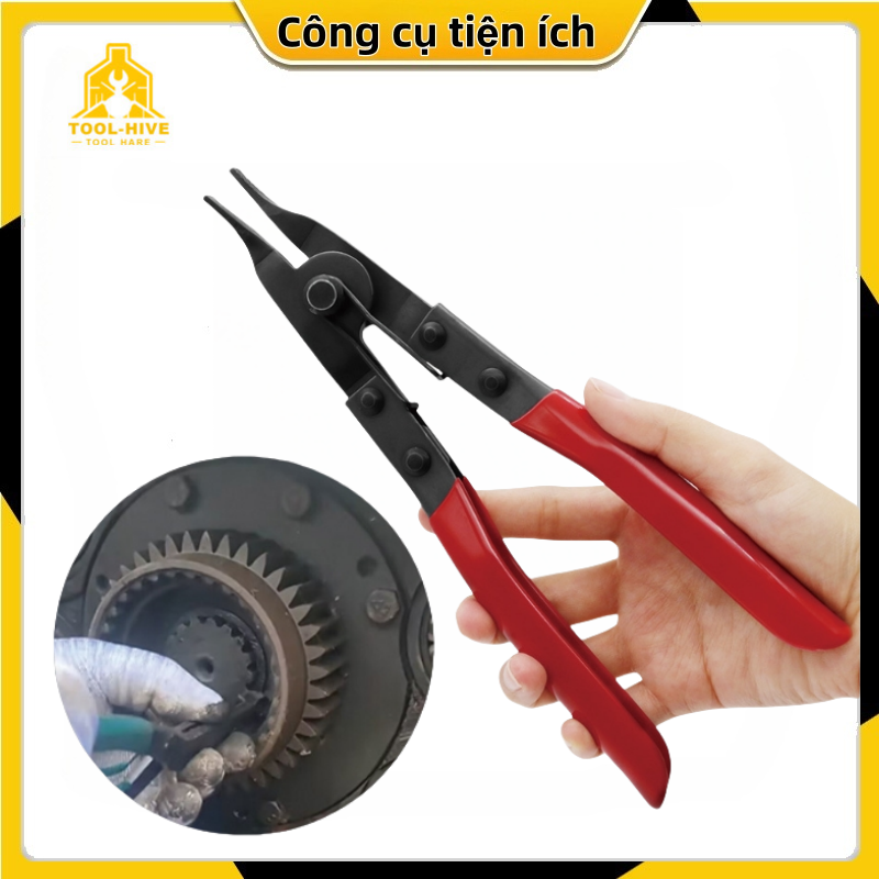 Tool-Hive - Kìm thép hình tròn miệng phẳng, tháo gỡ nhanh chóng, tiện lợi đa năng Giá 98,999 Đồng*Miễn phí vận chuyển