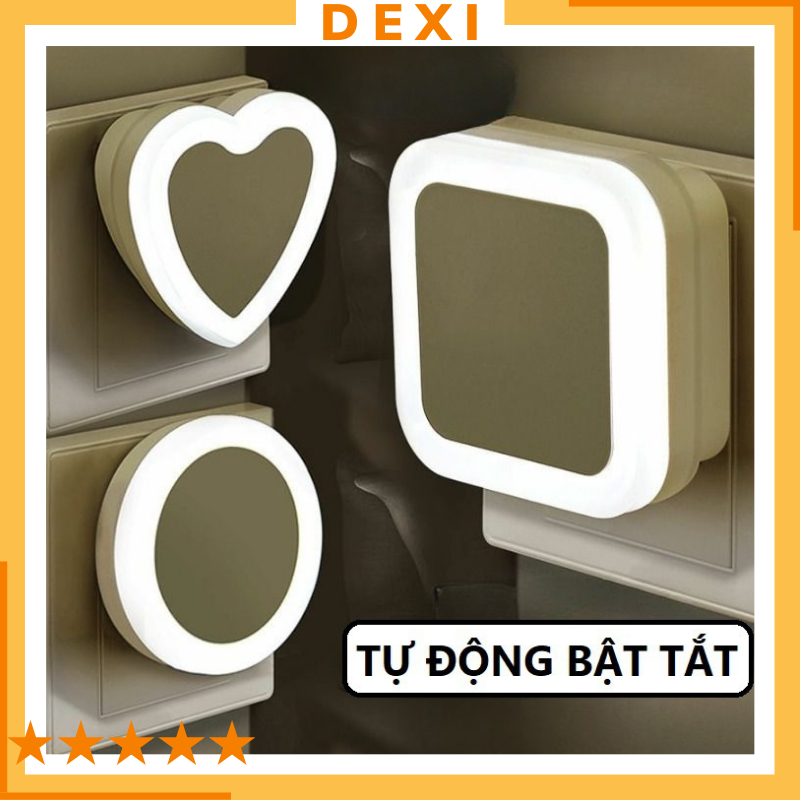 Đèn ngủ cảm ứng tự động bật tắt theo độ sáng, đèn LED phòng ngủ nhiều mẫu đẹp