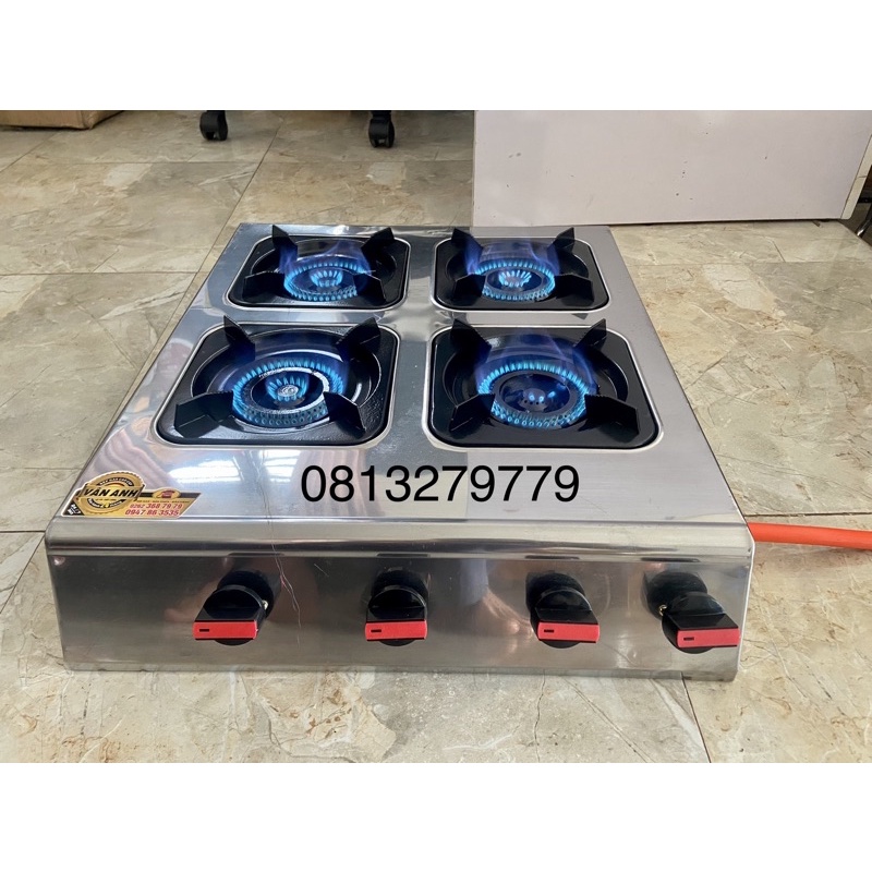 bếp 4 lò mỳ cay , bánh xèo vuông bếp 4 cửa vuông