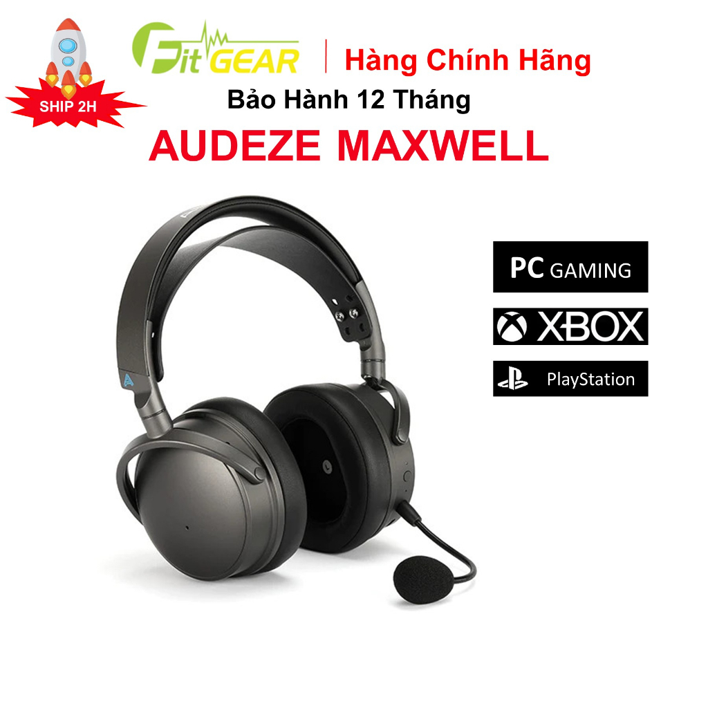 Tai Nghe Gaming Audeze Maxwell Bảo Hành 12 Tháng