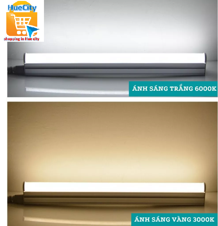 ĐÈN LED TUÝP T5 30CM 5W có thể ghép nối dài (màu trắng, vàng)