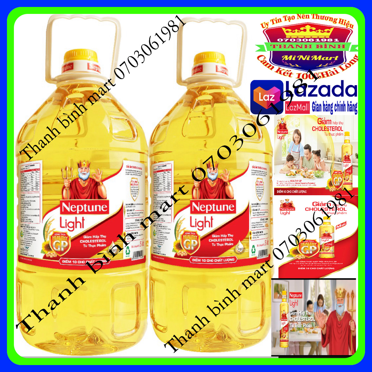 Dầu Ăn Neptune Light 5lit