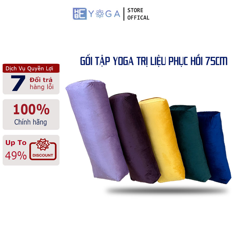 Gối yin phục hôi yoga , phục hồi cơ thể và trị liệu yoga có ruột gối