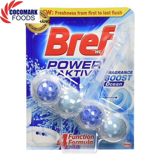 Viên Khử Mùi Toilet Bref Ocean - Nhập khẩu Đức 50g