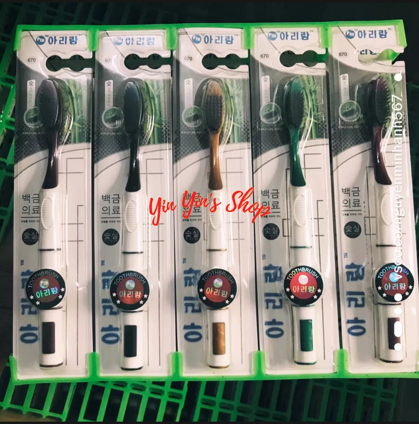 Combo 30 cây bàn chải đánh răng hàn quốc than tre hoạt tính diệt khuẩn siêu mảnh 0.018mm nhiều màu - 127