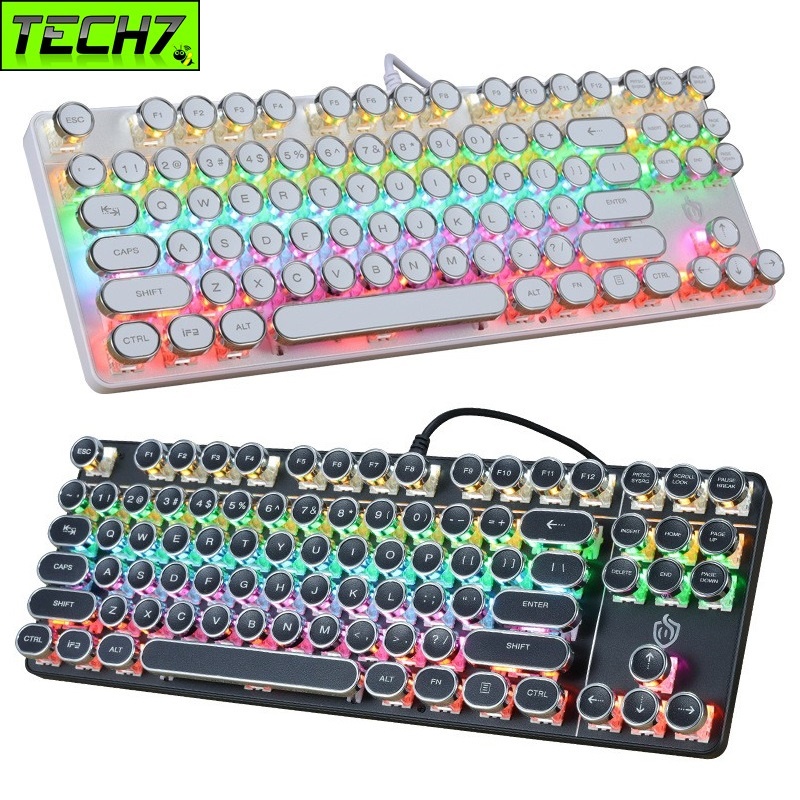 Bàn Phím Cơ E917 Gaming - Led xuyên phím có hotswap cho máy tính , laptop