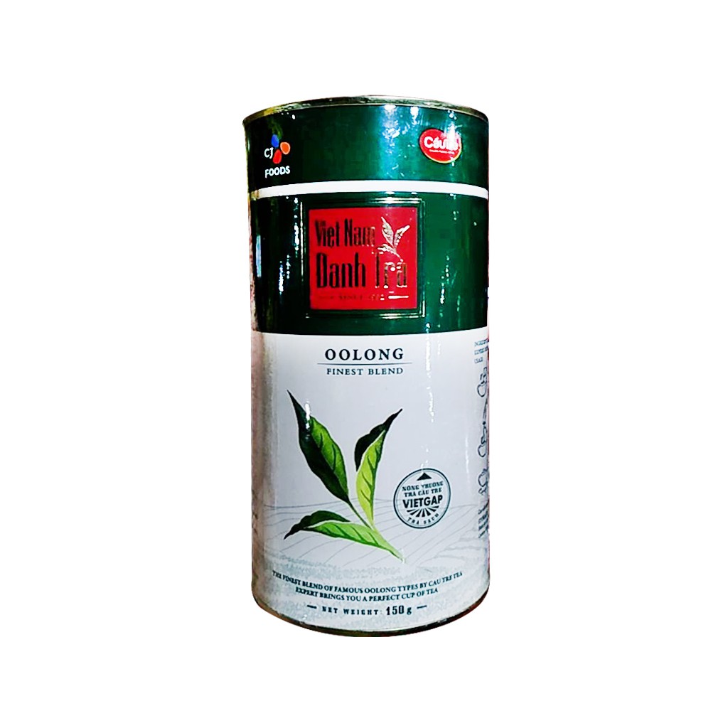 Trà ô lông cầu tre - hộp tròn 150g