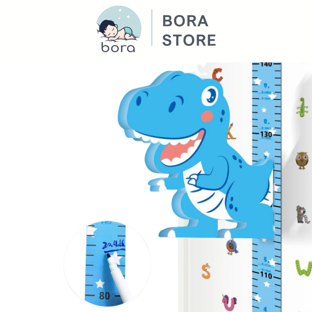 Thước đo chiều cao dán tường cho bé