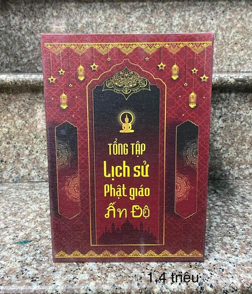 Sách Tổng Tập Lịch Sử Phật Giáo Ấn Độ Bộ 6 Cuốn bìa cứng - Đại Sư Ấn Thuận