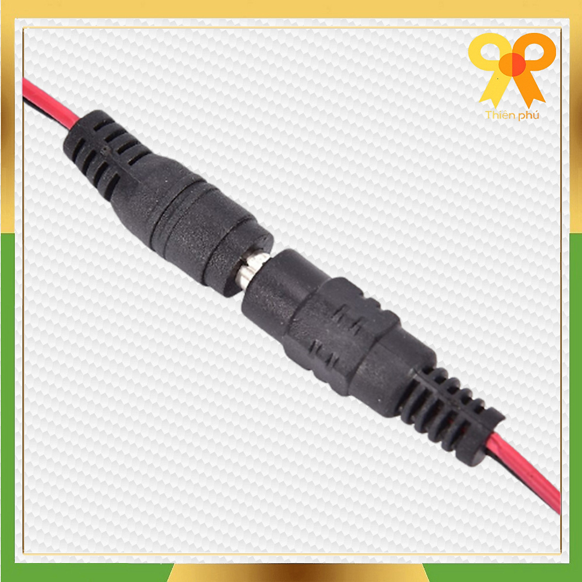 Dây nguồn DC có jack Đực, Cái 5.5*2.1mm dùng cho mạch điện tử, đèn led