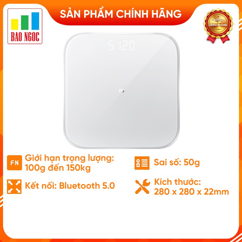 Cân điện tử xiaomi scale 2 - xmtzc04hm