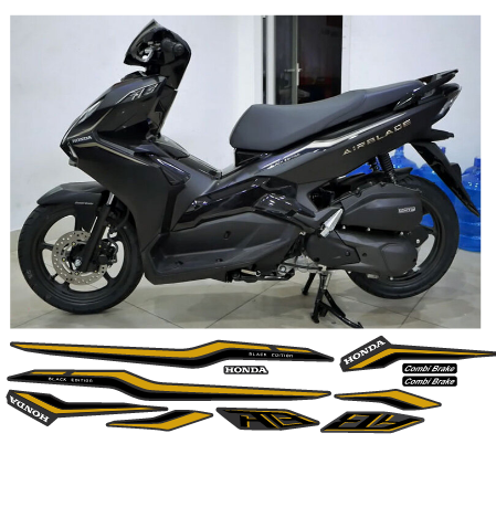 Tem rời ab thiết kế vàng đen