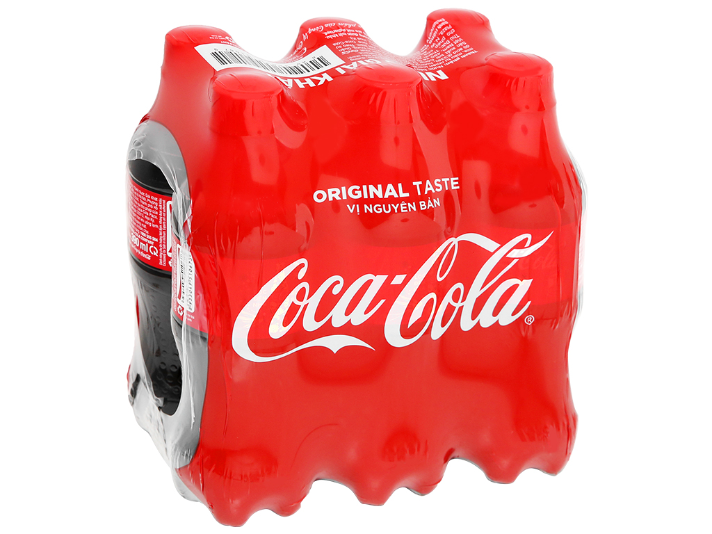 6 chai nước ngọt Coca Cola 390ml