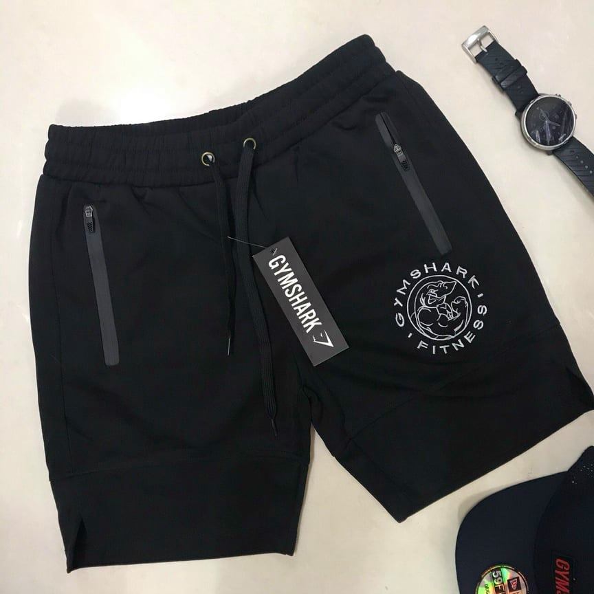 Quần đùi nam tập gym, quần thể thao thun co dãn trẻ trung mới nhất