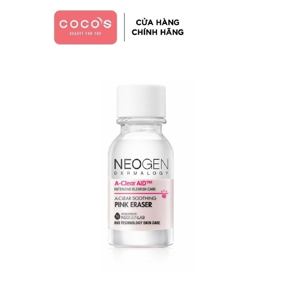 Dung Dịch Chấm Mụn Neogen Dermalogy Làm Dịu & Giảm Đỏ A-Clear AID Soothing Pink Eraser 15ml