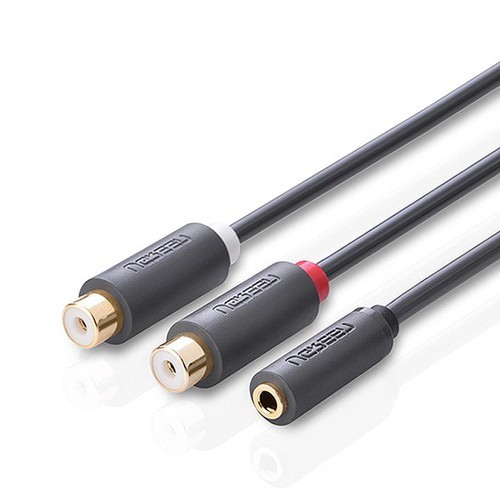 Cáp chuyển đổi 3.5mm sang 2 đầu rca - ugreen 10562