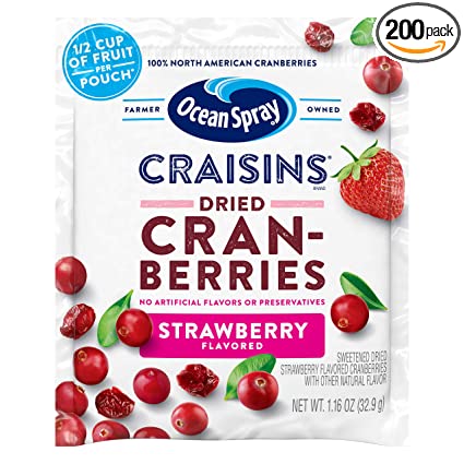 [HCM][MẪU MỚI] Quả Nam việt quốc sấy khô tự nhiên - 1kg8 Craisins Ocean Spray