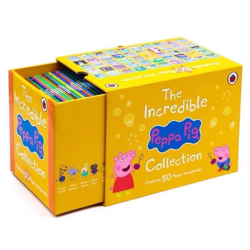 The ultimate peppa pig collection - 50 book set - hộp vàng
