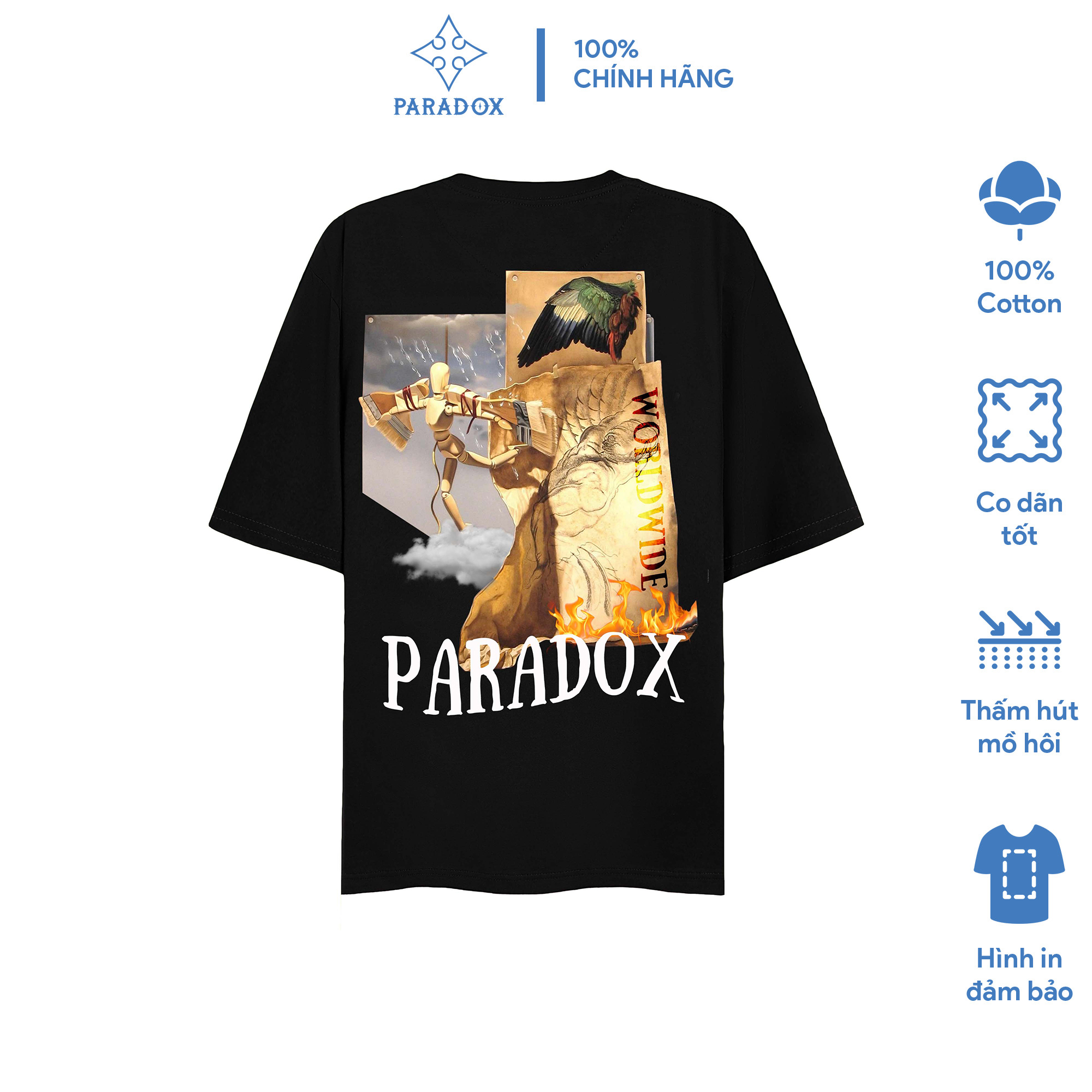 Paradox áo thun paranoid tee