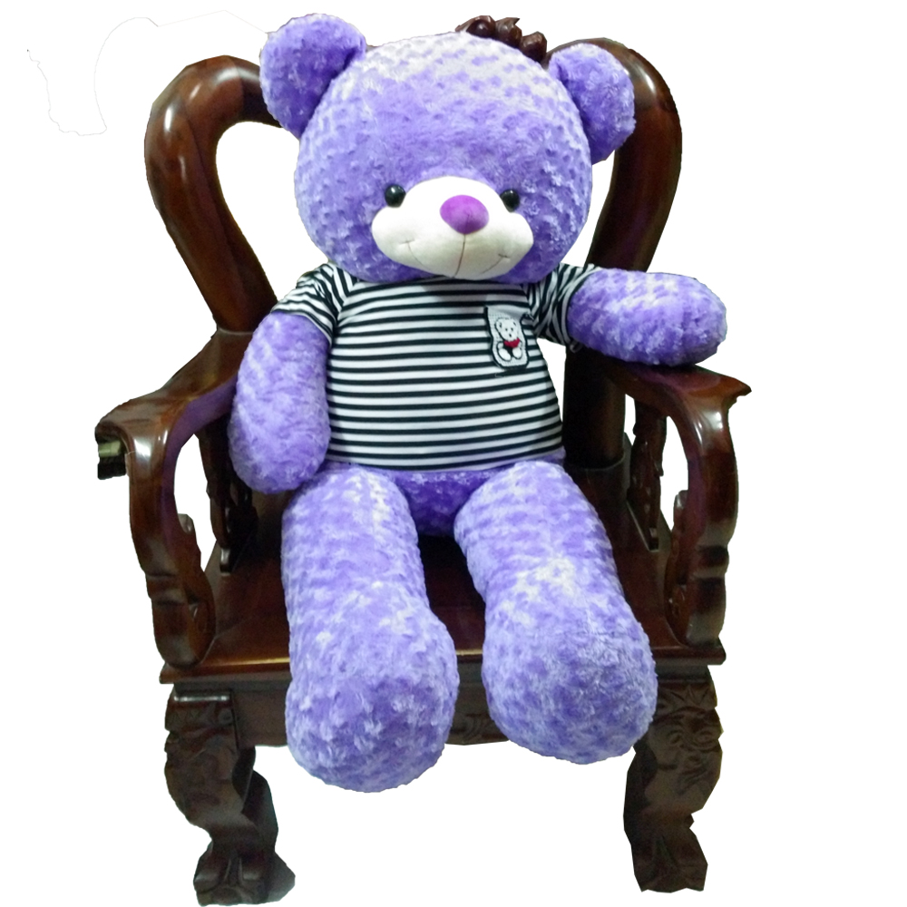 Gấu Bông Teddy Cao Cấp Áo Thun Khổ Vải 1m4 Cao 1M2 (NHIỀU MÀU)