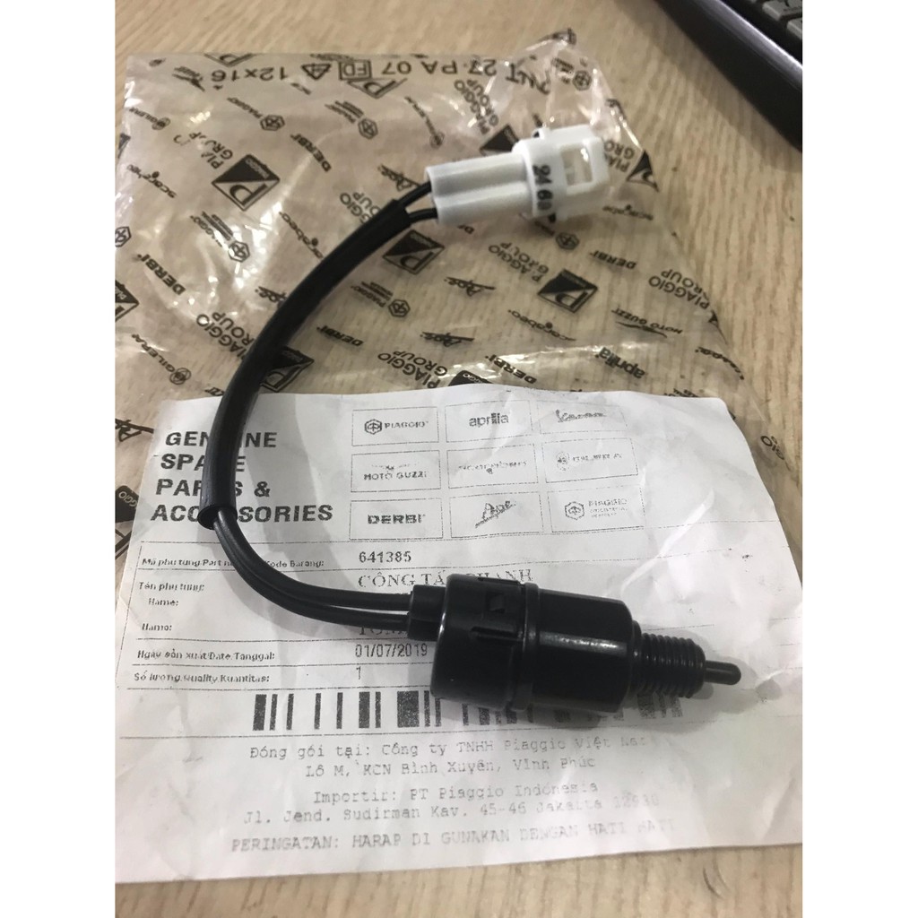 Công Tắc Tay Phanh Vespa Piaggio có dây