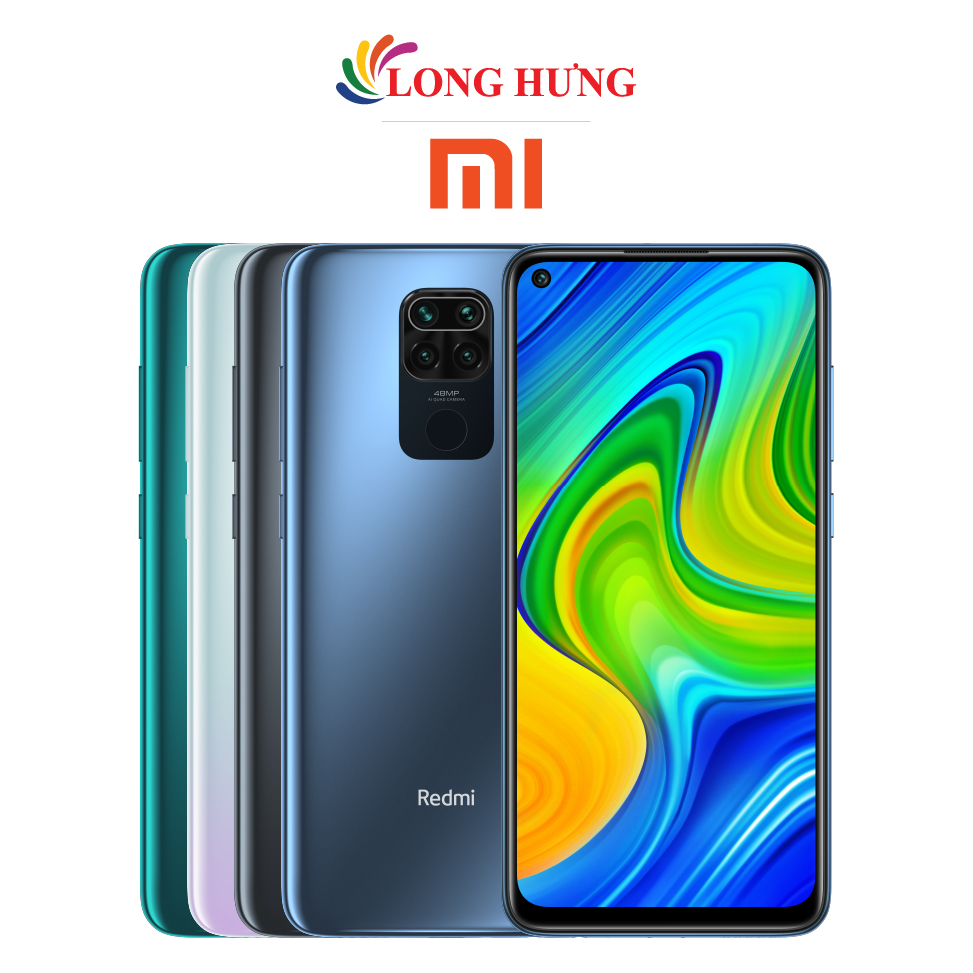 [Trả góp 0%] Điện thoại Xiaomi Redmi Note 9 (4GB/128GB) - Hàng chính hãng - Màn hình 6.53inch FullHD+ Bộ 4 camera sau Pin 5020mAh cảm biến vân tay
