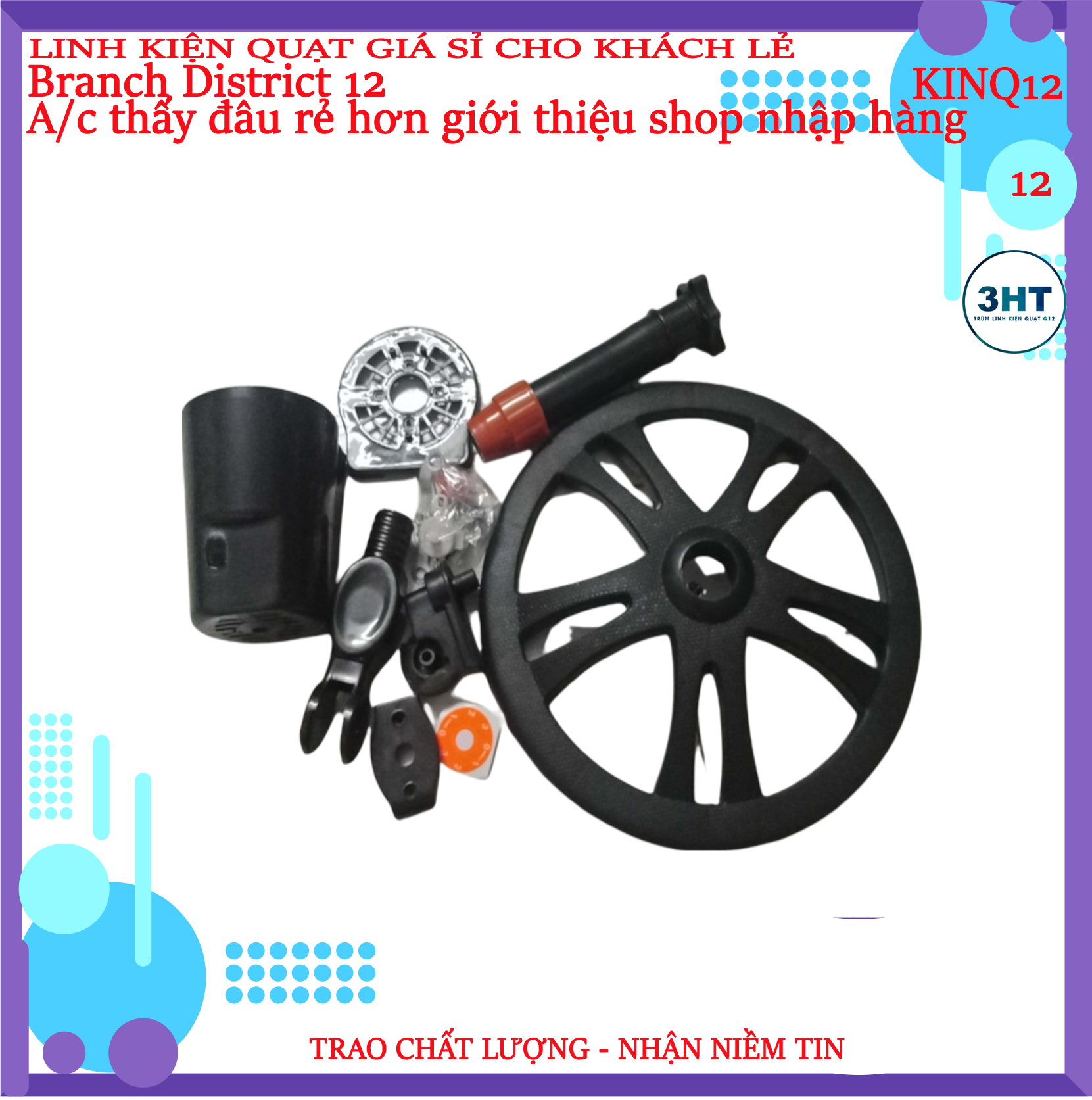 Bộ thân quạt lỡ b3