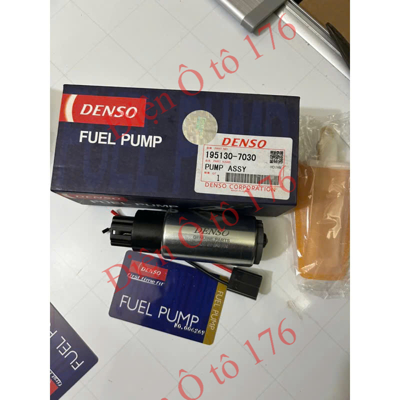 Bơm xăng Denso thả bình 12v. Bơm xăng dành cho các dòng xe con Toyota, HD, Honda,..Bơm xăng Denso mã 7030