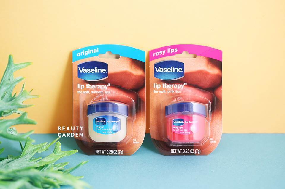 Son dưỡng môi vaseline lip therapy hồng 7g