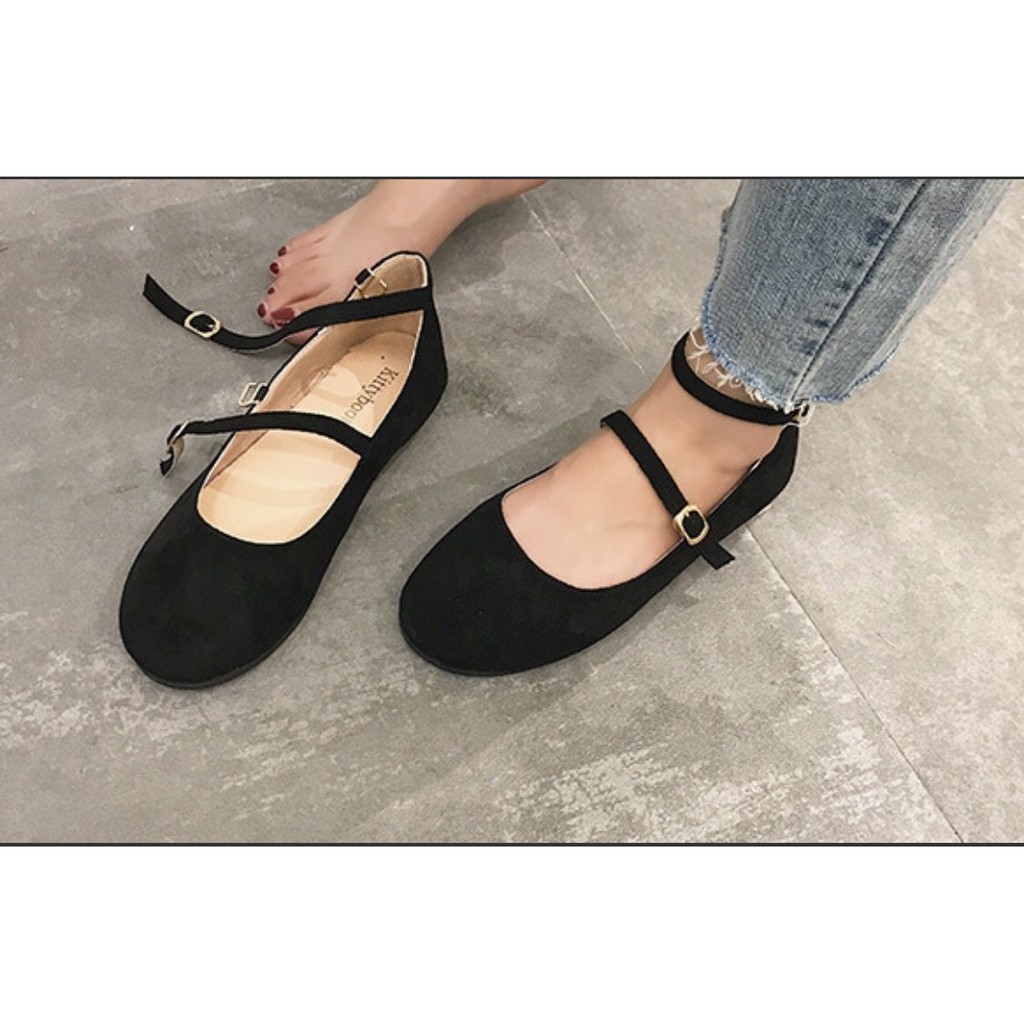 Giaỳ búp bê 2 quai mảnh nữ tính ik622