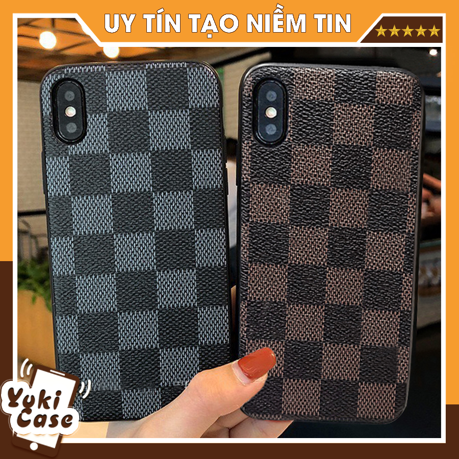 Ốp lưng kẻ ô vuông cao cấp cực sang - ốp iphone dẻo chất bao đẹp 6.6s.6plus.6s plus.7plus.8plus.xsmax